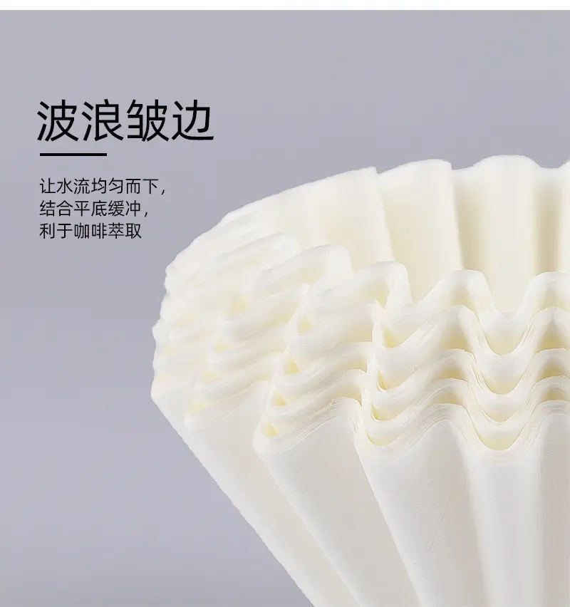W185 Cake-Shape Coffee Filter Paper 50g Drip — feature 11