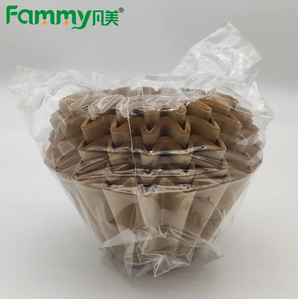 W185 Cake-Shape Coffee Filter Paper 50g Drip
