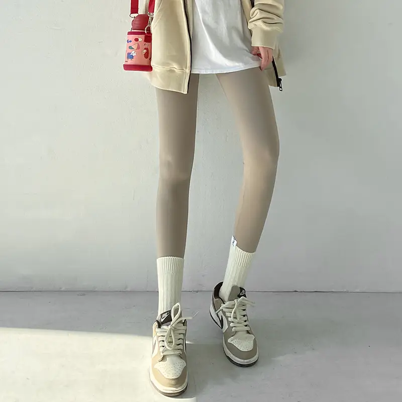Warm Nine-Point Leggings Rabbit Plush Sharkskin Thickened