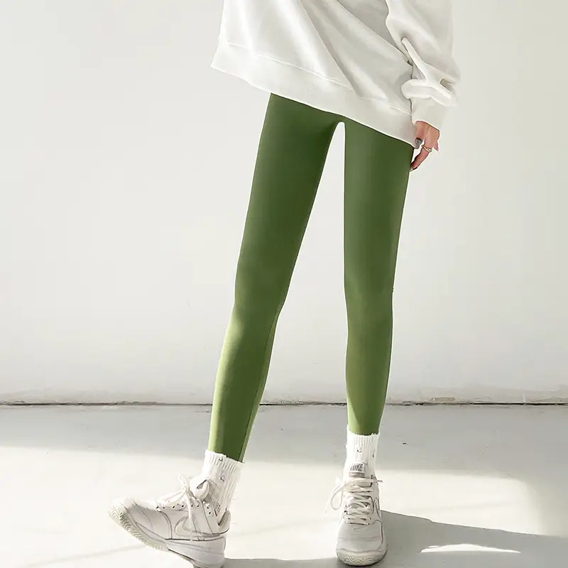 Warm Nine-Point Leggings Rabbit Plush Sharkskin Thickened