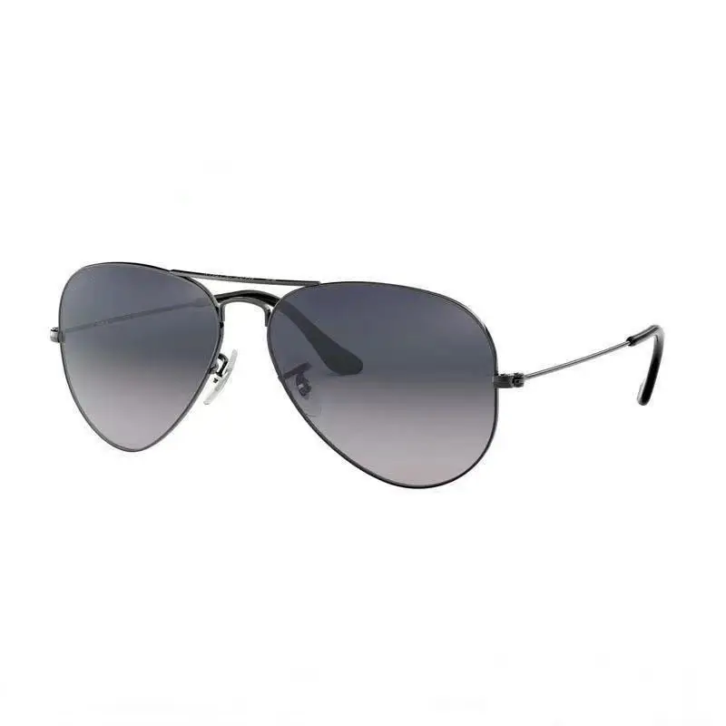 Men's Anti-UV Gradient Sunglasses Gold Frame - Image 12