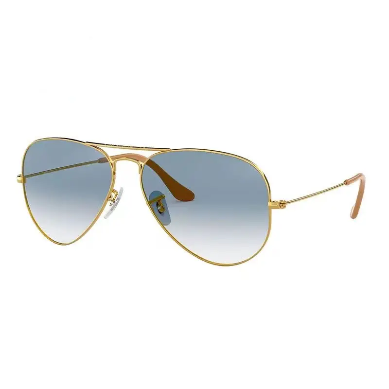 Men's Anti-UV Gradient Sunglasses Gold Frame — feature 3