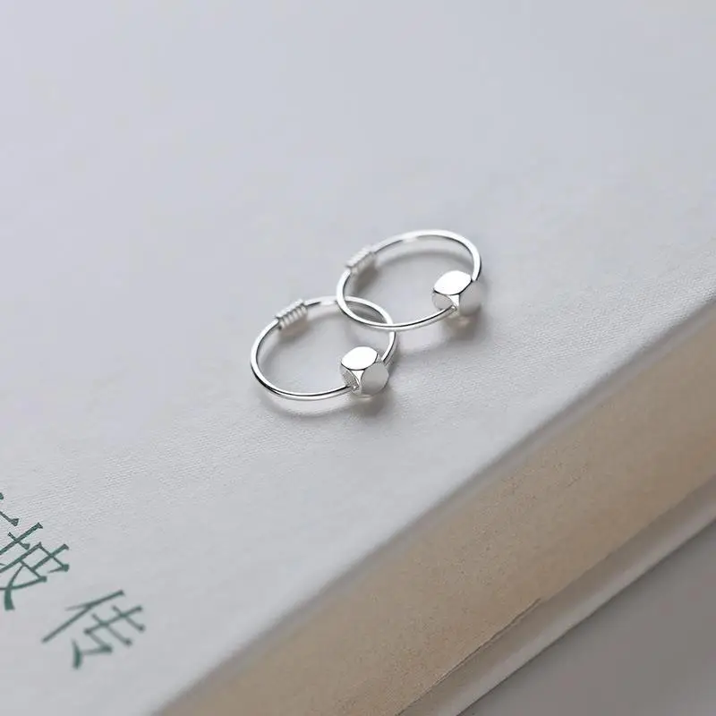 Silver Couple Earrings for Women 2022 Fashion - Image 5
