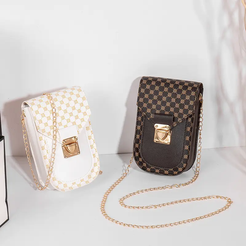 Women Cross-Border Wholesale 2023 New Bags Fashion Retro Small Bag Ladies Chain Messenger Bag Mobile Phone Bag - Image 7