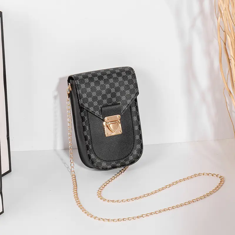 Women Cross-Border Wholesale 2023 New Bags Fashion Retro Small Bag Ladies Chain Messenger Bag Mobile Phone Bag - Image 2