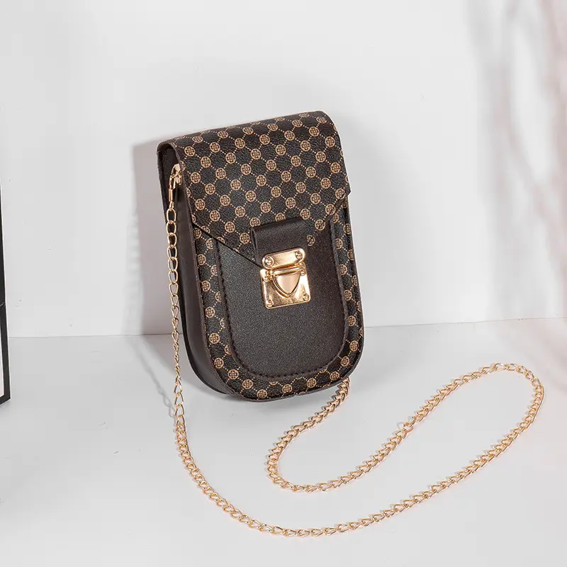 Women Cross-Border Wholesale 2023 New Bags Fashion Retro Small Bag Ladies Chain Messenger Bag Mobile Phone Bag - Image 4