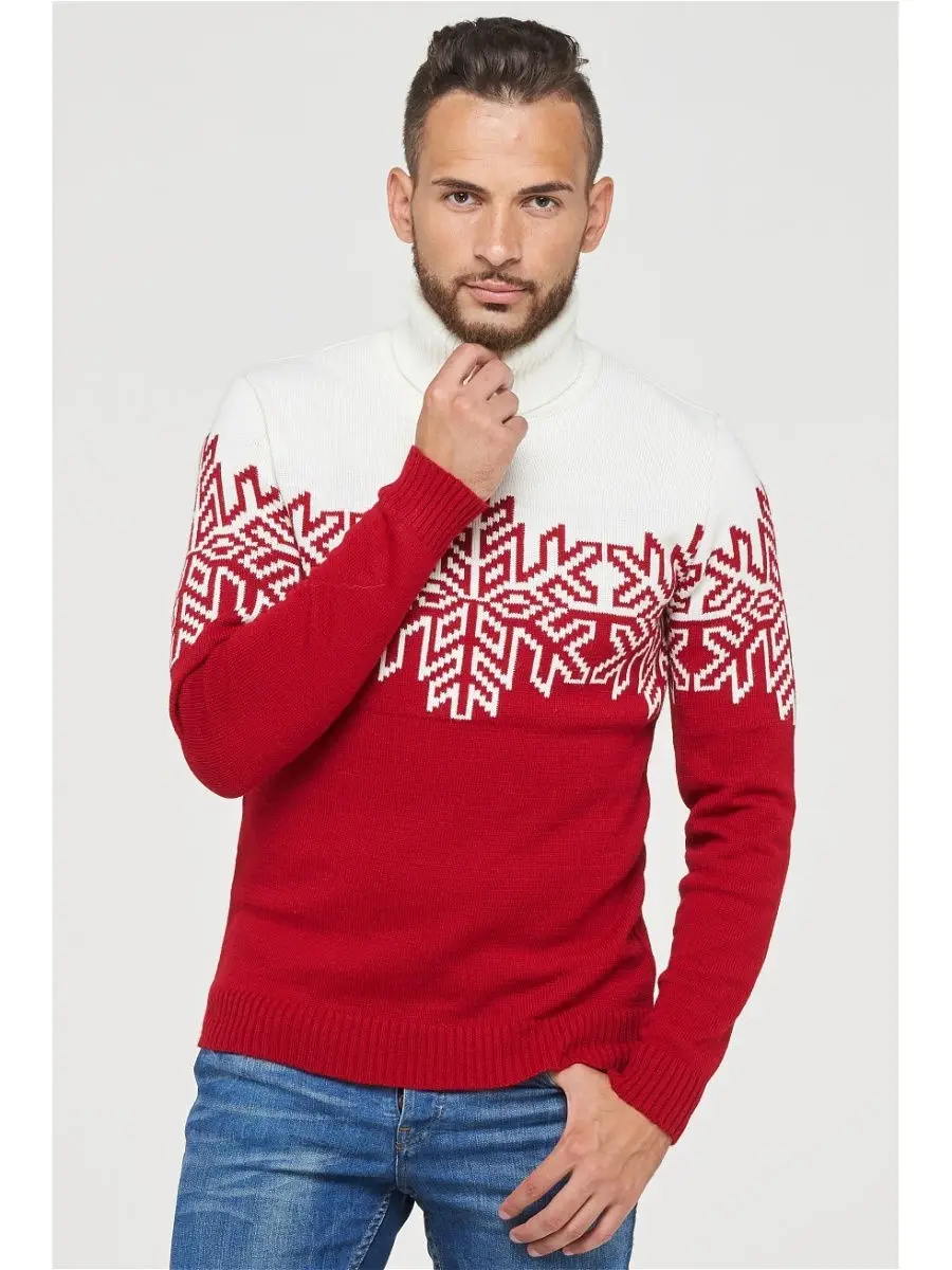 2022 Christmas Cross-Country Family Sweatshirt Set Red White