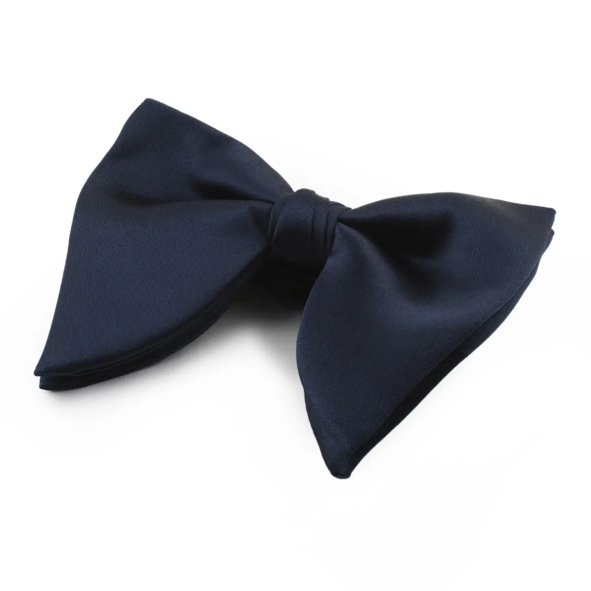 Men's Oversized Satin Silk Bow Tie Solid Color Formal Evening Dress - Image 3