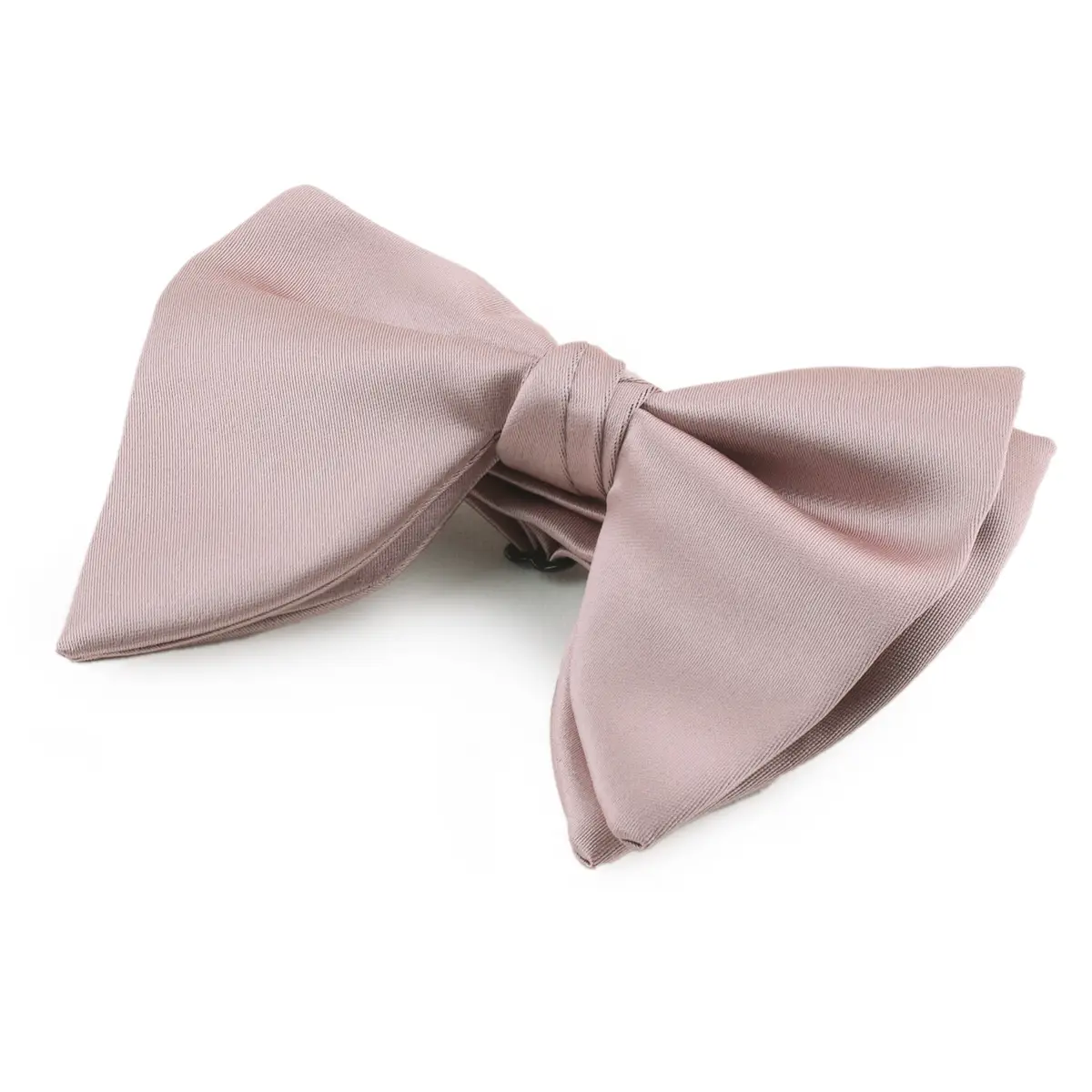 Men's Oversized Satin Silk Bow Tie Solid Color Formal Evening Dress - Image 7