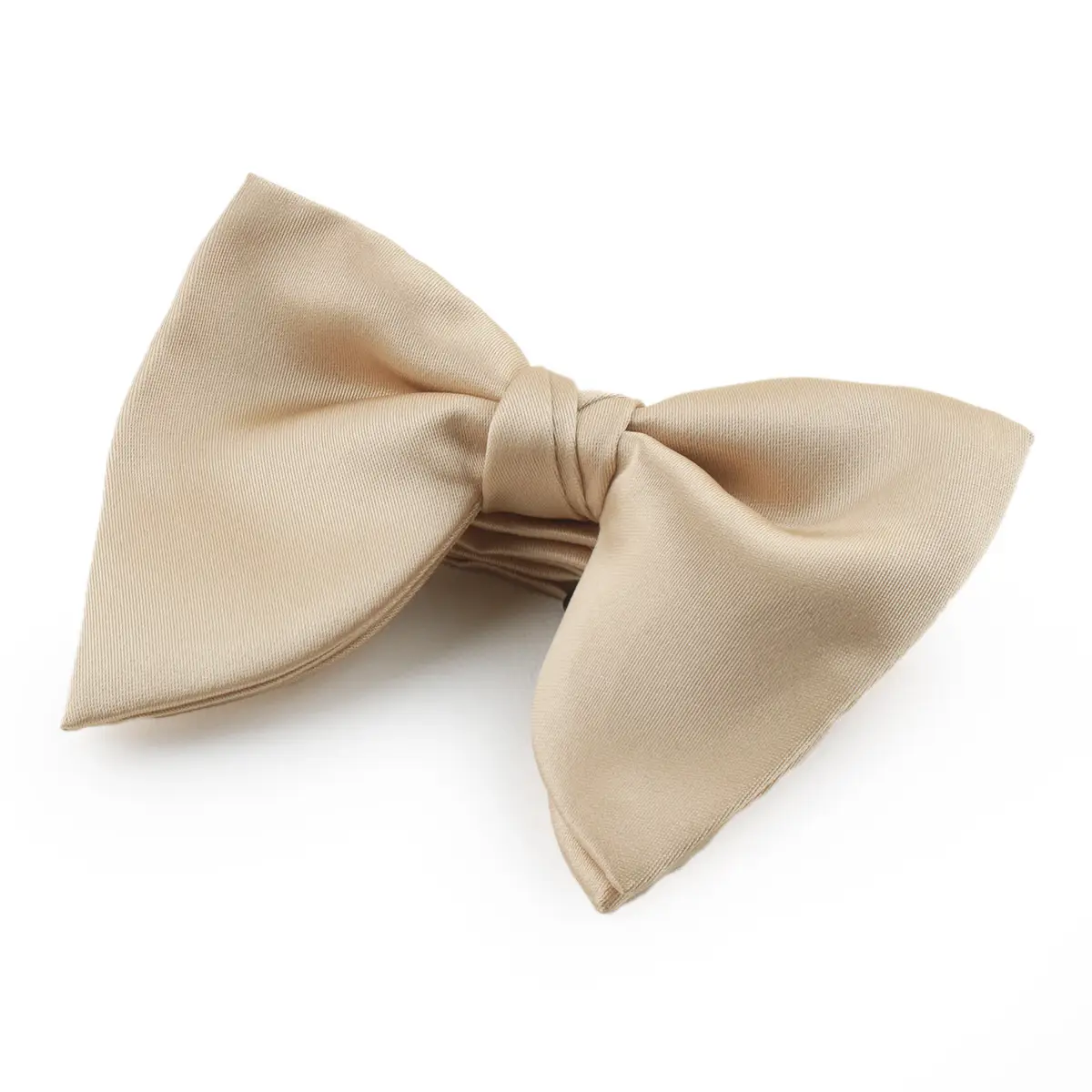 Men's Oversized Satin Silk Bow Tie Solid Color Formal Evening Dress - Image 9
