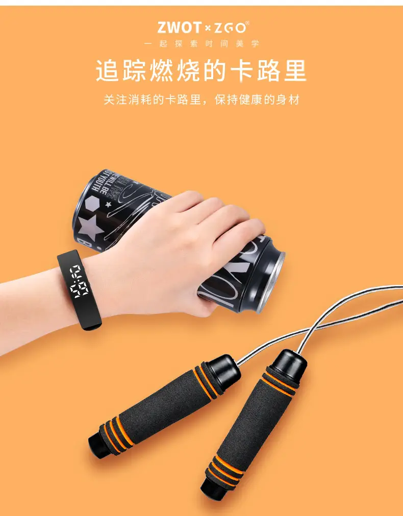 Smart Digital Watch for Men Women Silent Vibration Alarm Clock — feature 14