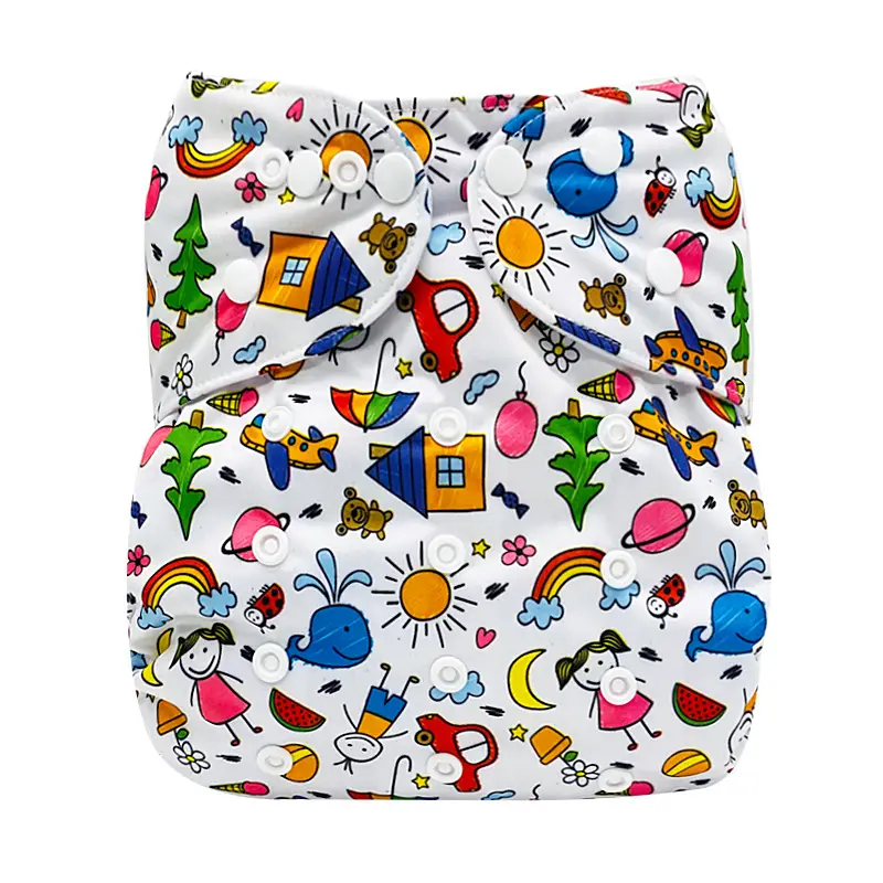 3-6Yr Waterproof Adjustable Diaper Cloth - Image 5