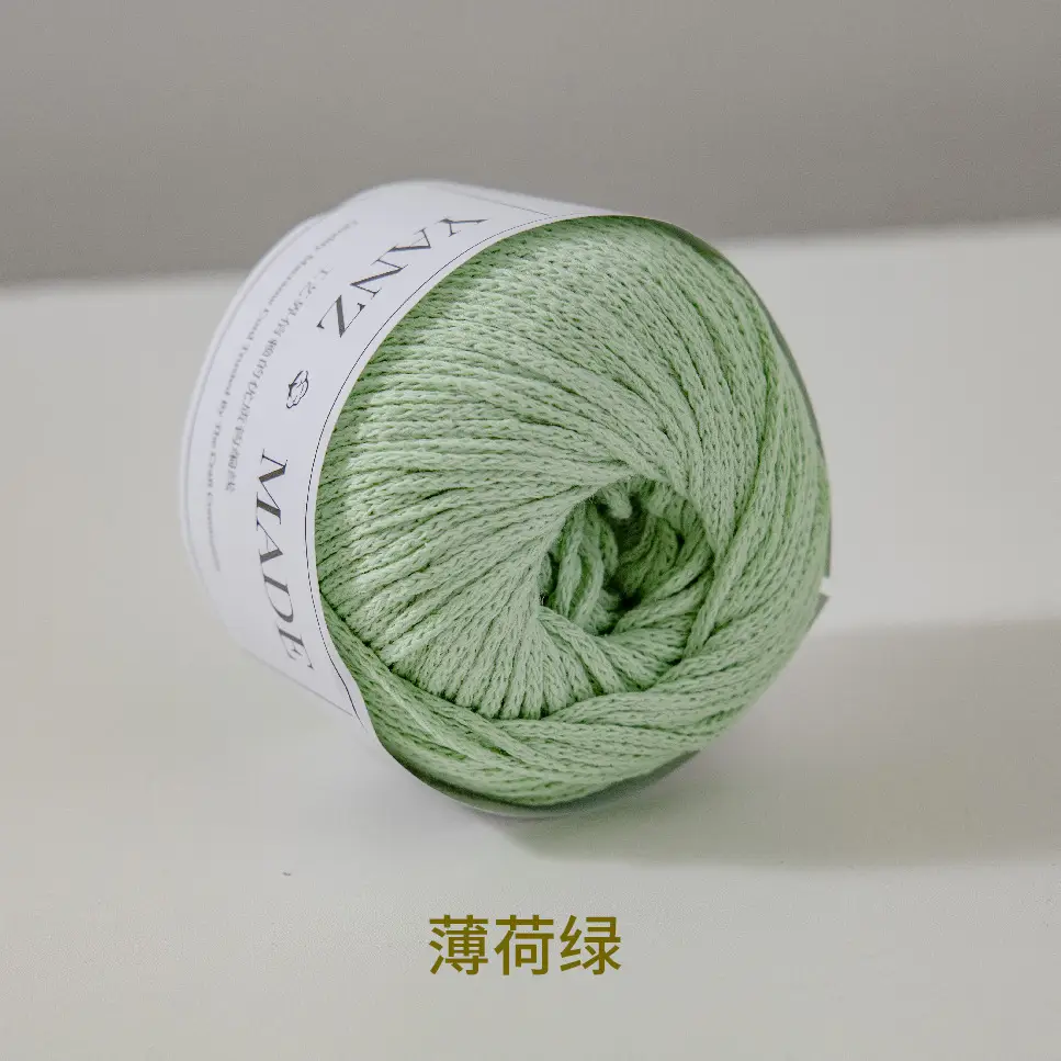 Hollow Cotton 2mm in stock Little Red Book with Round Strand Yarn Braided Bag Rope Hook Bag Handmade DIY Yarn