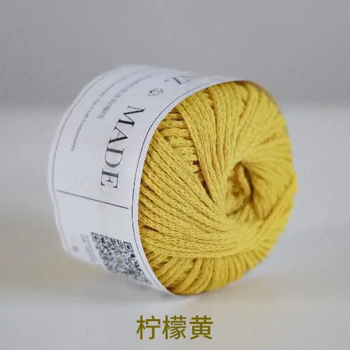 Hollow Cotton 2mm in stock Little Red Book with Round Strand Yarn Braided Bag Rope Hook Bag Handmade DIY Yarn