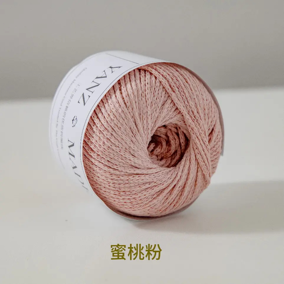 Hollow Cotton 2mm in stock Little Red Book with Round Strand Yarn Braided Bag Rope Hook Bag Handmade DIY Yarn