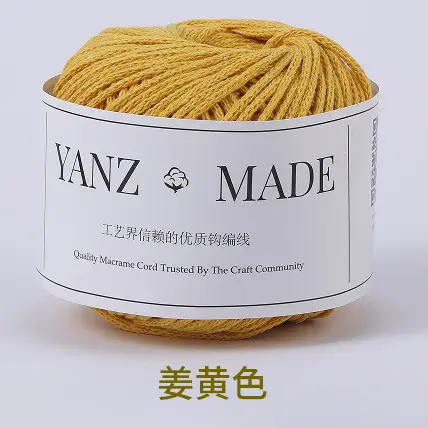 Hollow Cotton 2mm in stock Little Red Book with Round Strand Yarn Braided Bag Rope Hook Bag Handmade DIY Yarn