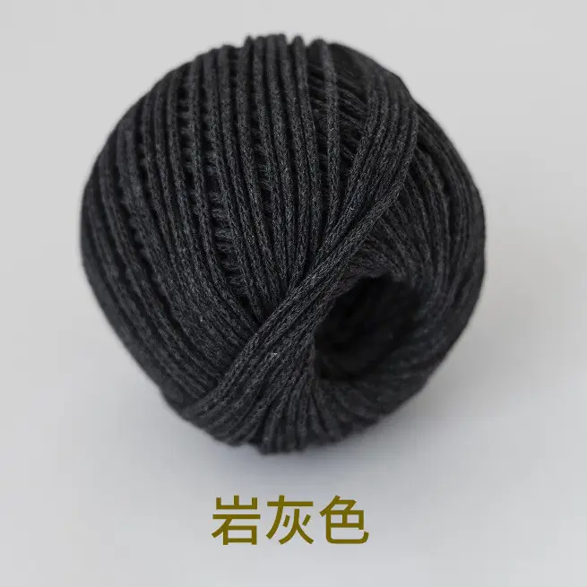 Hollow Cotton 2mm in stock Little Red Book with Round Strand Yarn Braided Bag Rope Hook Bag Handmade DIY Yarn