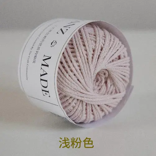 Hollow Cotton 2mm in stock Little Red Book with Round Strand Yarn Braided Bag Rope Hook Bag Handmade DIY Yarn