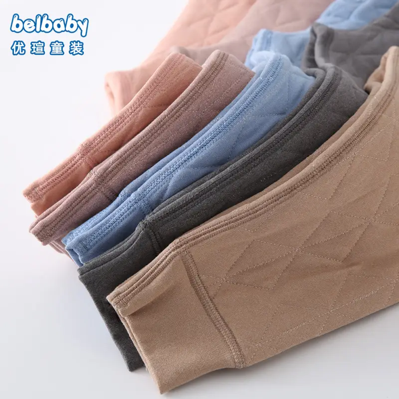 Warm Wool School Pants for Boys Girls Large