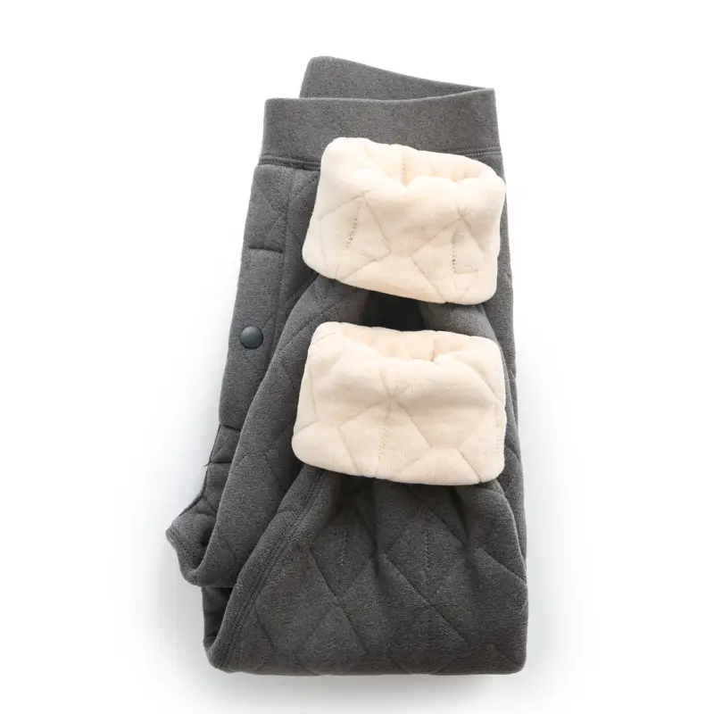 Warm Wool School Pants for Boys Girls Large