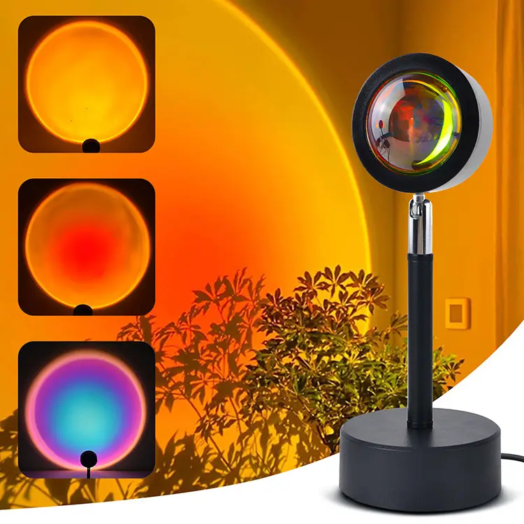 Cross-Border Sunset Lamp with Remote Control - Image 4