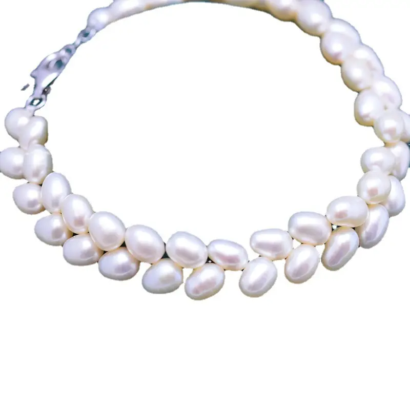 Freshwater Pearl Bracelet S925 Silver Personalized DIY Wholesale - Image 6