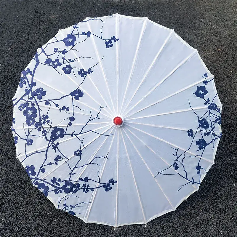 Blue and White Classical Ceiling Dance Hanfu Cheongsam - Image 3
