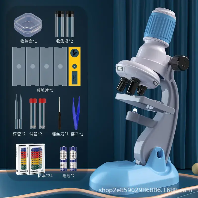 Children's Microscope 1200x Scientific Education Set