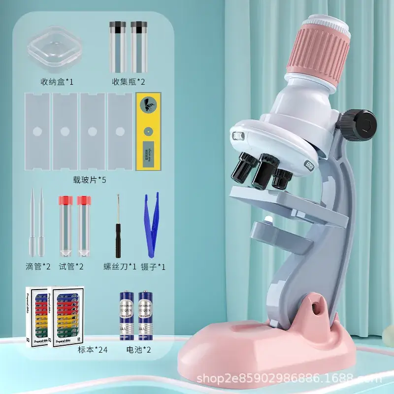 Children's Microscope 1200x Scientific Education Set
