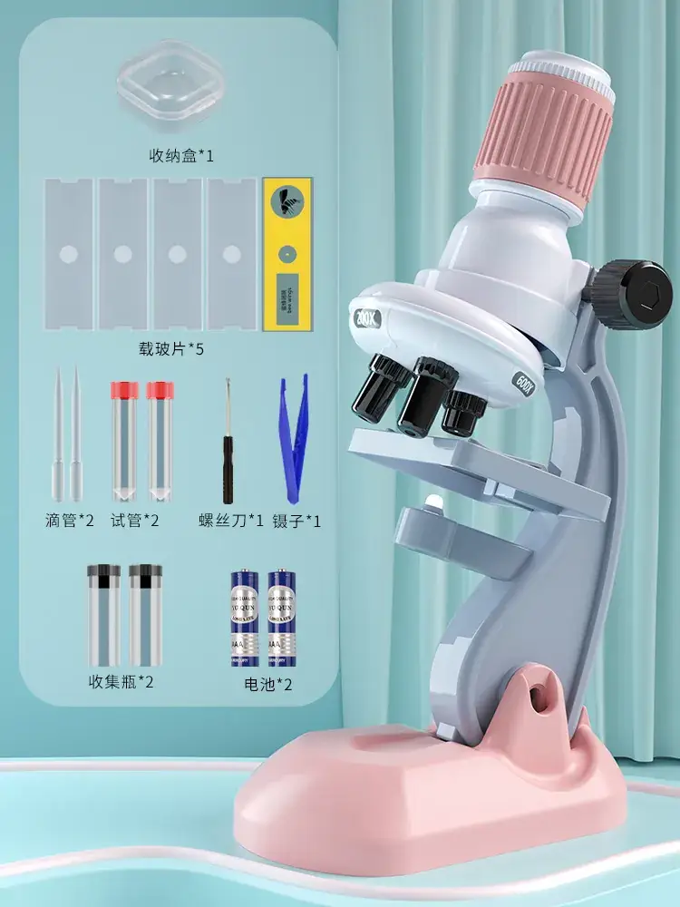 Children's Microscope 1200x Scientific Education Set