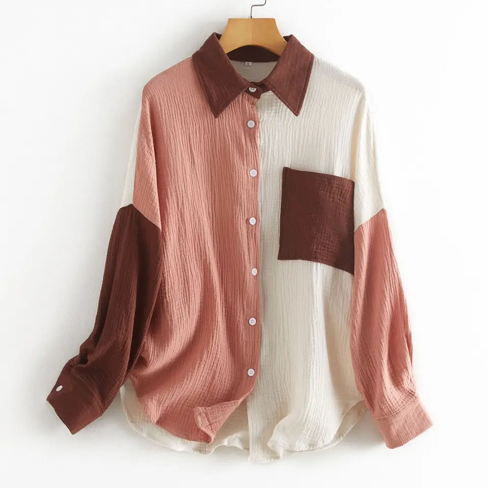 2022 Women's Cross-Border Cardigan Long Sleeve Shirt — feature 6