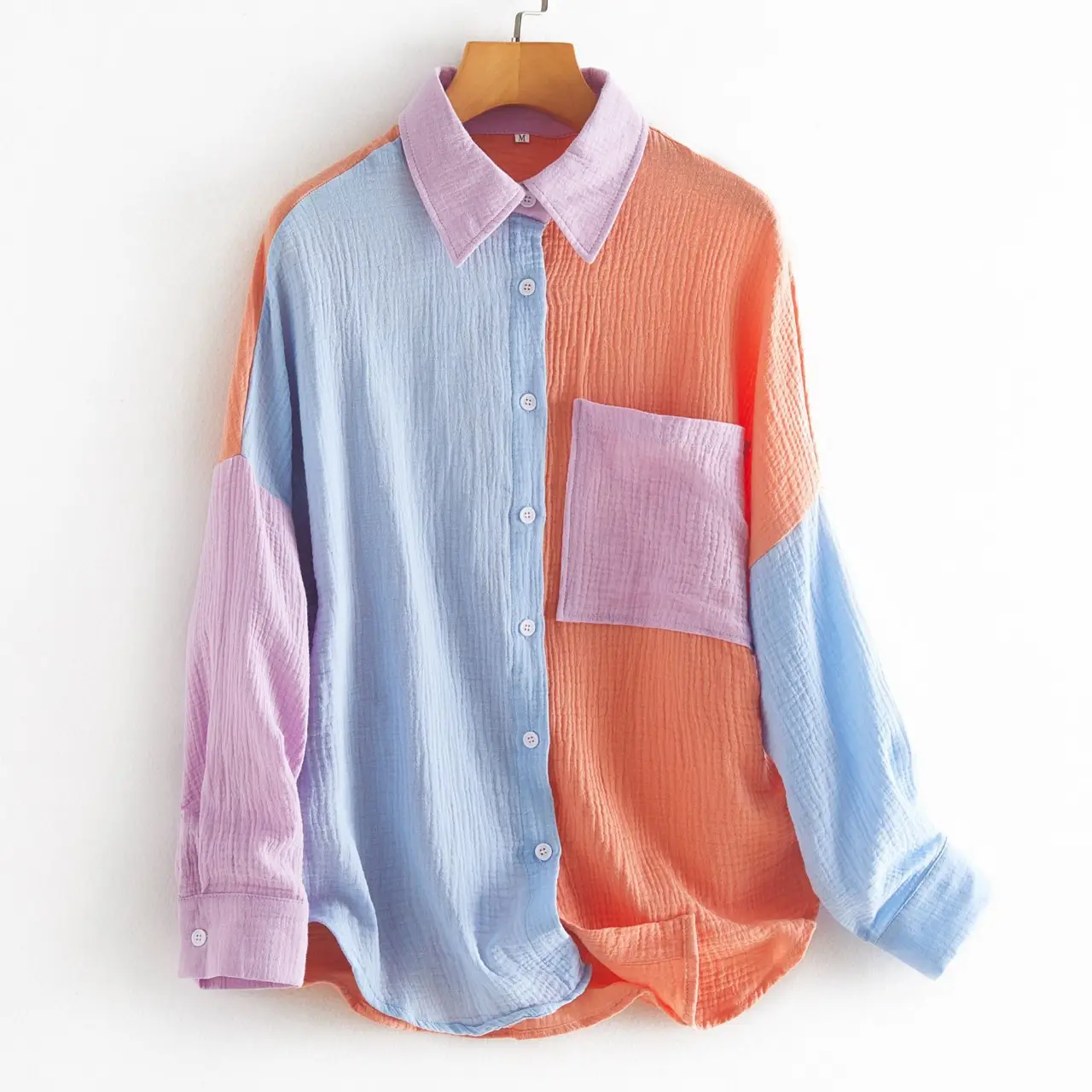 2022 Women's Cross-Border Cardigan Long Sleeve Shirt — feature 7