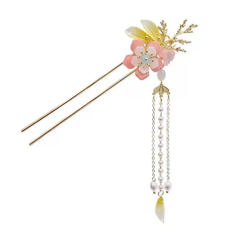 Fairy Butterfly Hairpin with Blue Stone Chain - Image 56