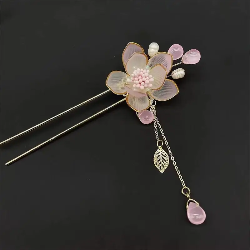 Fairy Butterfly Hairpin with Blue Stone Chain - Image 31
