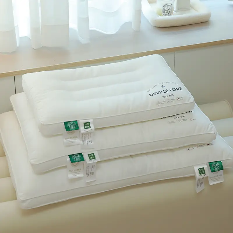 Cotton Low Pillow 60 Pillows for Sleep Support