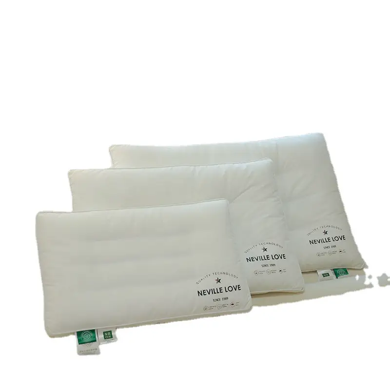 Cotton Low Pillow 60 Pillows for Sleep Support