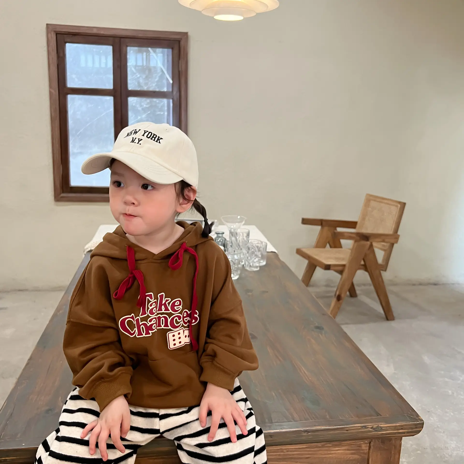 New York Mean Brown Baseball Cap for Boys Girls 2023 — feature 17
