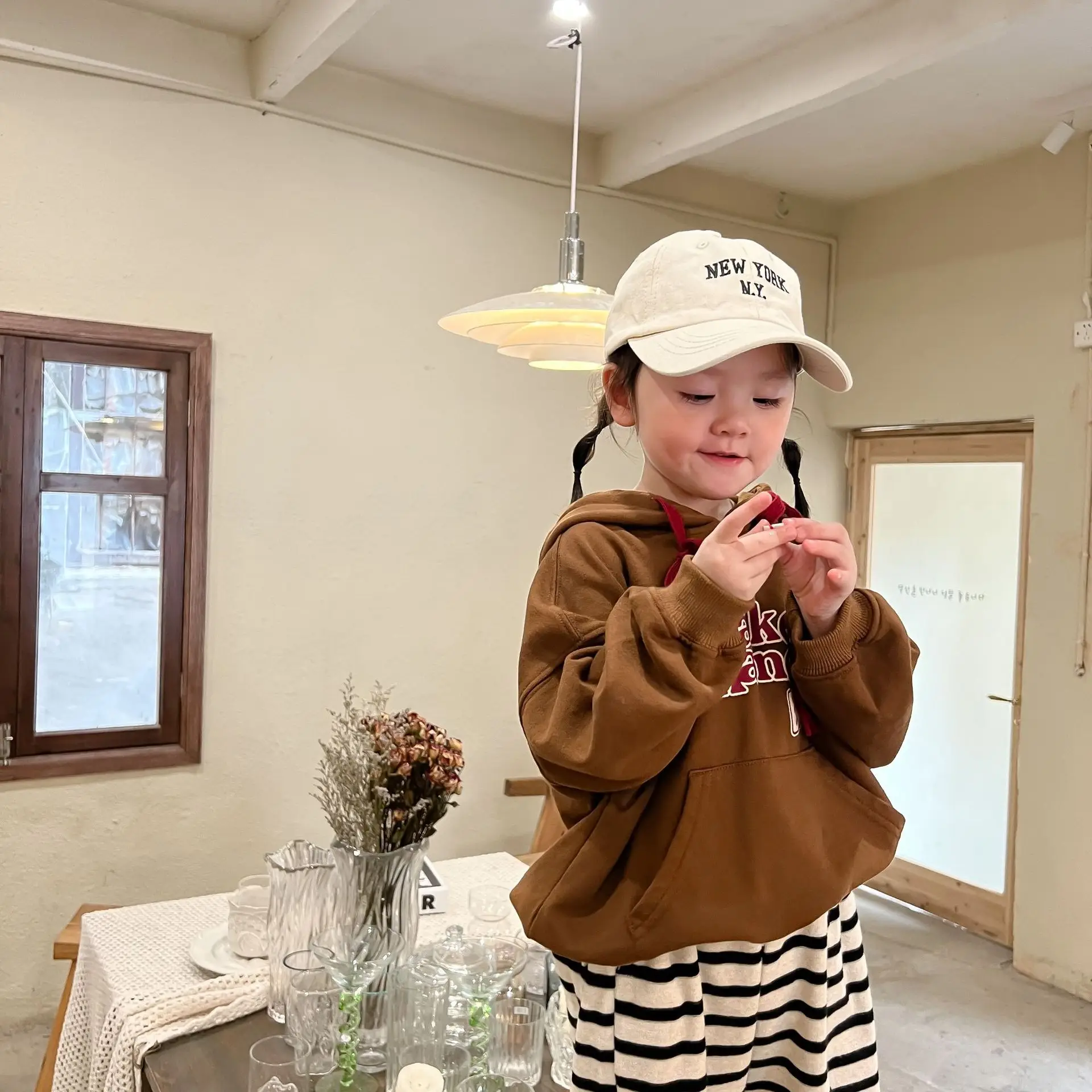 New York Mean Brown Baseball Cap for Boys Girls 2023 — feature 18