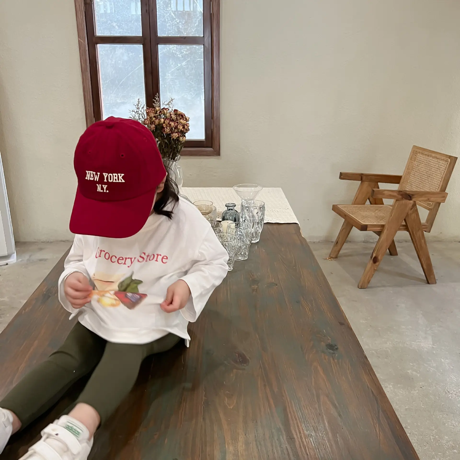 New York Mean Brown Baseball Cap for Boys Girls 2023 — feature 7