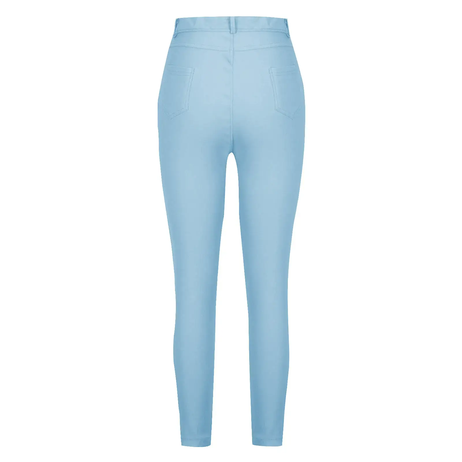 European American Slim Fit Jeans Women Green — feature 18