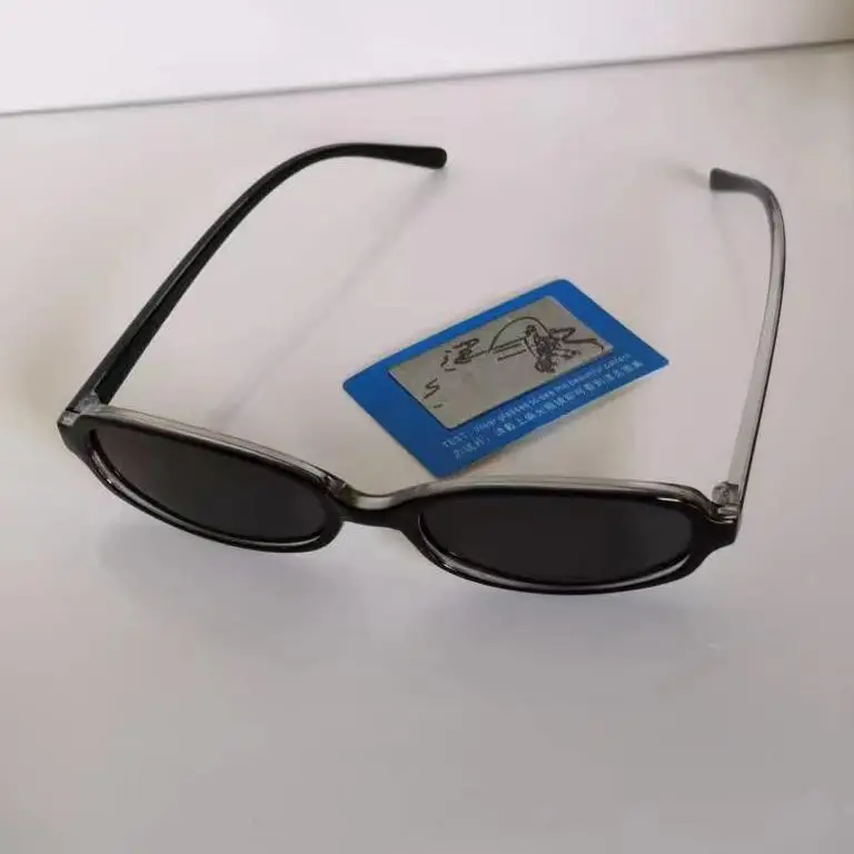 Women's Brown Retro Anti-UV Glasses Myopia Slim Fit - Image 7