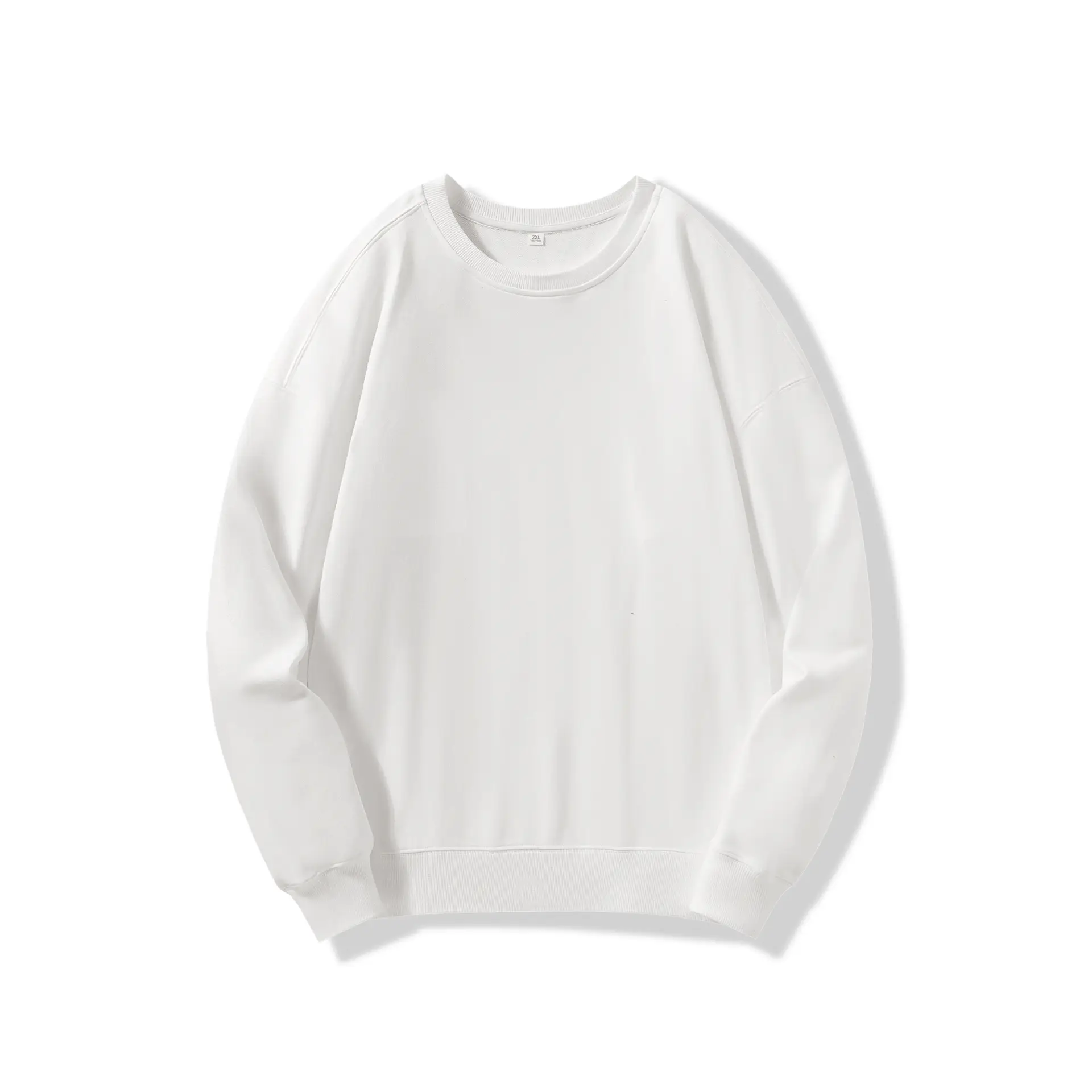 2025 Autumn/Winter Y330 Navy Cotton Crew Neck Sweatshirt - Image 2