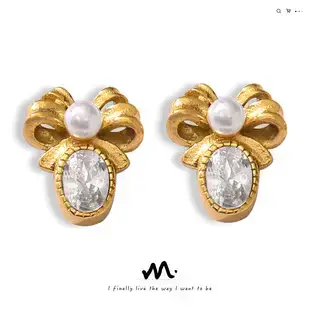 Frosted Leaf Earrings Gold Color-Free Elegant Design — feature 12