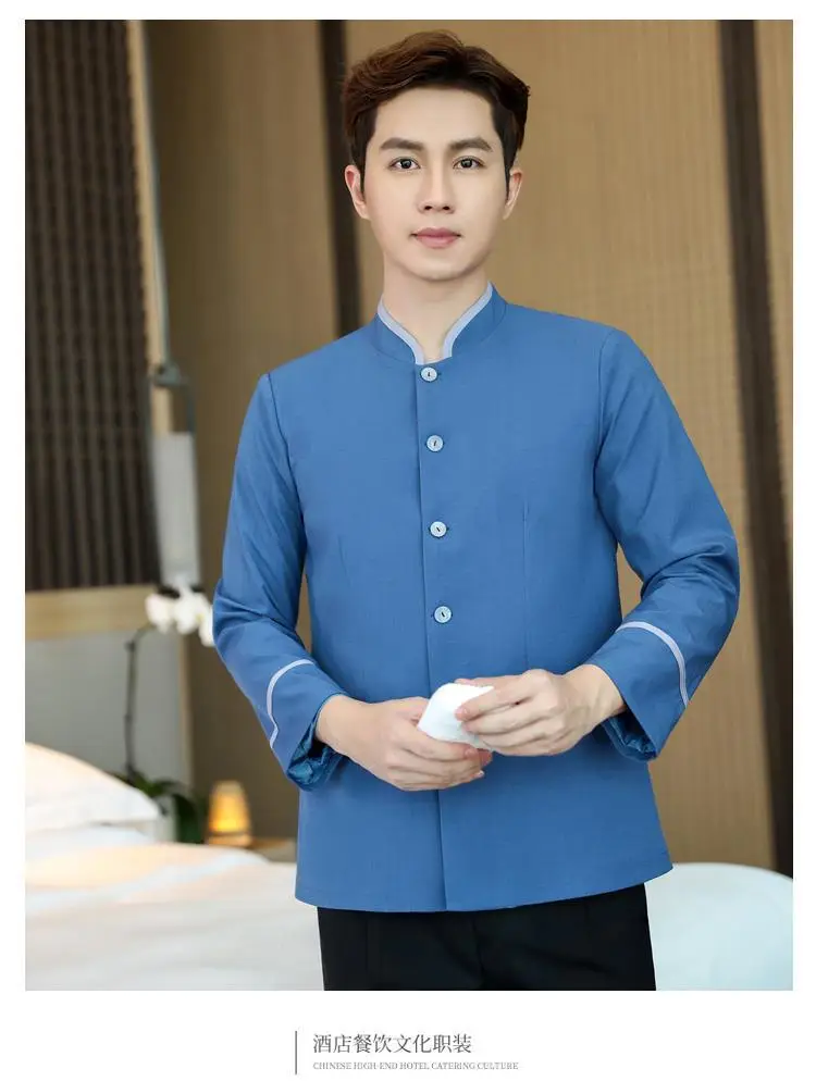 Women's Short Sleeve Hotel Club Cleaner Short Sleeve Summer Shirt — feature 13