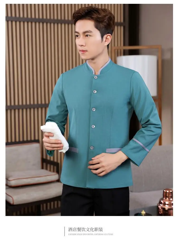 Women's Short Sleeve Hotel Club Cleaner Short Sleeve Summer Shirt — feature 22