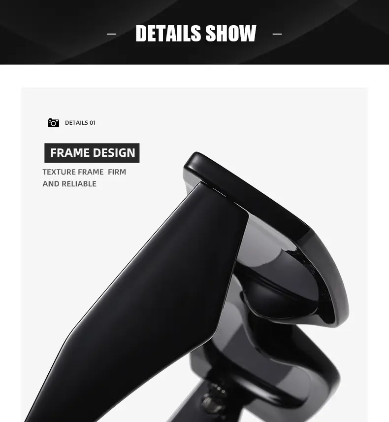 European American Retro Polygon Sunglasses Women's Fashion Trend Street Photographic Internet Celebrity Sunshade Glasses Personalized Decorative Sunglasses — feature 21