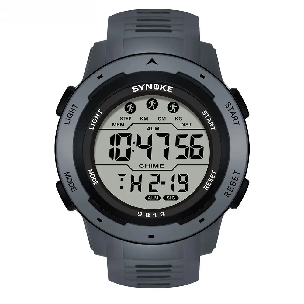 Men's Multifunctional Waterproof Sports Watch with Large Screen - Image 3