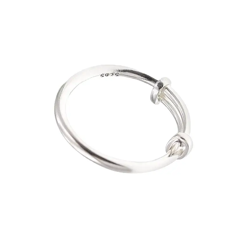 Stacked Finger Ring for Women Retro Elegant Modern Design - Image 6