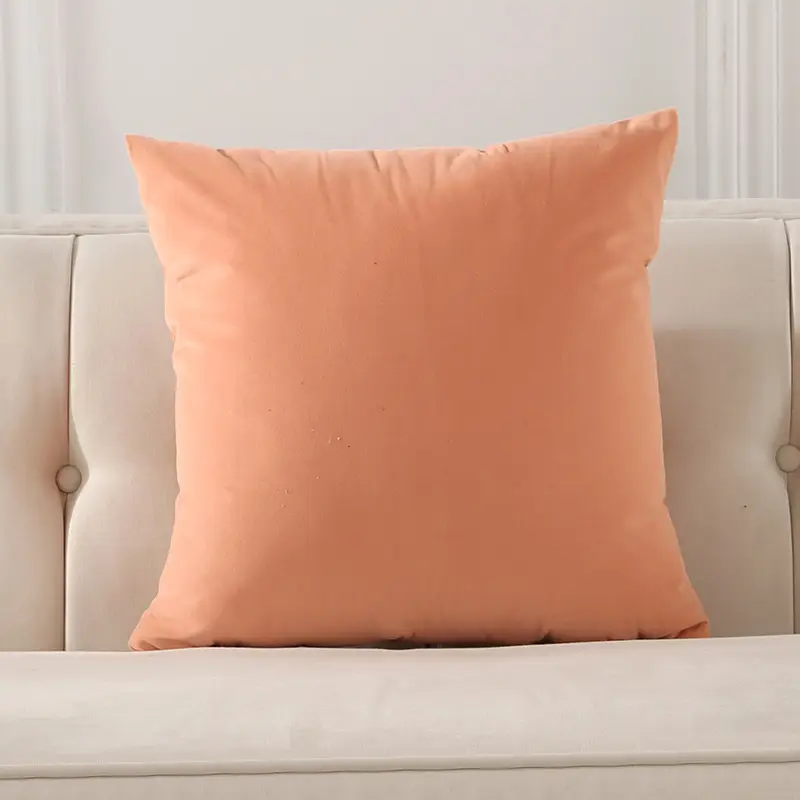 Nordic Velvet Pillowcase Brown Living Room Sofa Cushion - Image 8