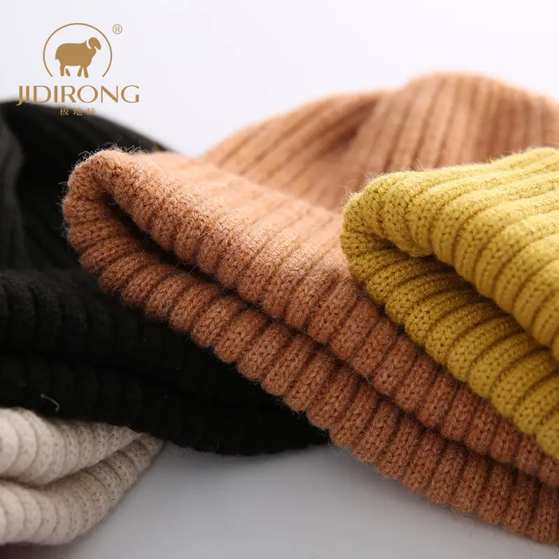 Winter Warm Knitted Beanie for Kids Girls Black - Image 7